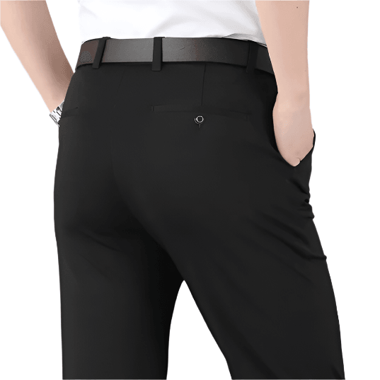 Pantalon classique hautement extensible pour hommes