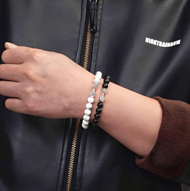 Bracelet haltère - Unisexe