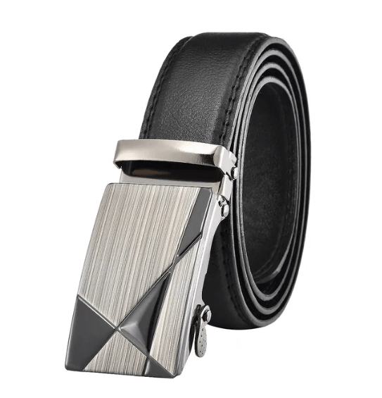 Ceinture à boucle réglable automatique pour hommes